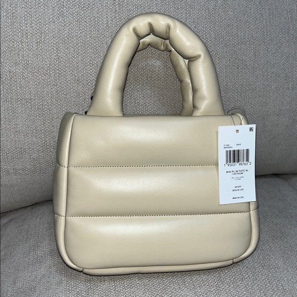 Coach Mini Pillow Tote Bag in Ivory - Picture 5 of 6